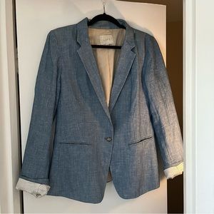 LOFT Chambray blazer